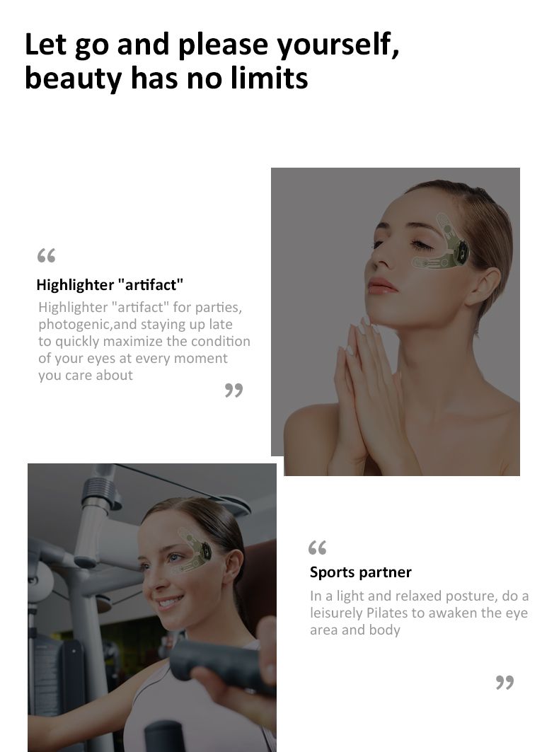 3D EMS Microcurrent Eye Massager – Advanced Eye Lift & Anti - Aging Therapy - FOREVER - 25 - LIFESTYLES