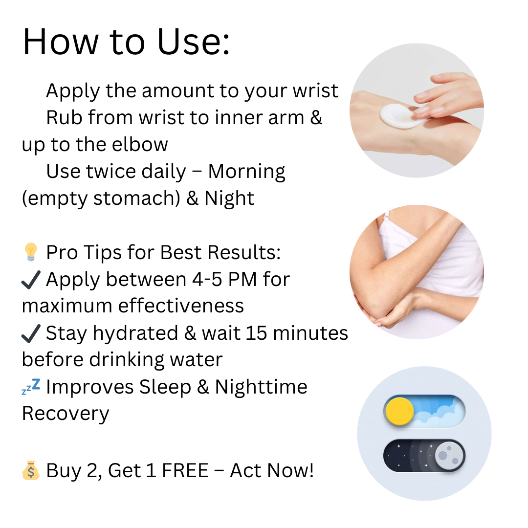 HGH Gel – Fast Absorbing Anti-Aging & Recovery Formula | Improve Sleep, Energy & Muscle Tone | BUY 2 GET 1 FREE!
