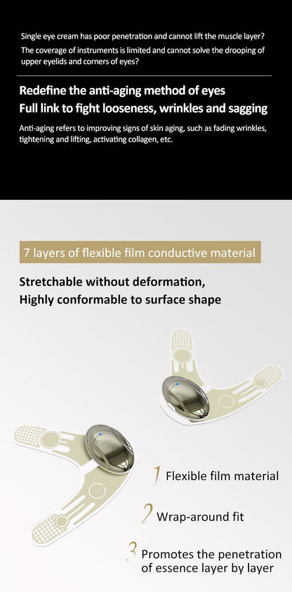 3D EMS Microcurrent Eye Massager – Advanced Eye Lift & Anti - Aging Therapy - FOREVER - 25 - LIFESTYLES